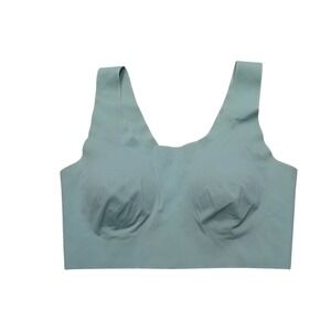 Bali Bralette Womens Medium Green Seamless Wireless Microfiber Comfort Bra 3491